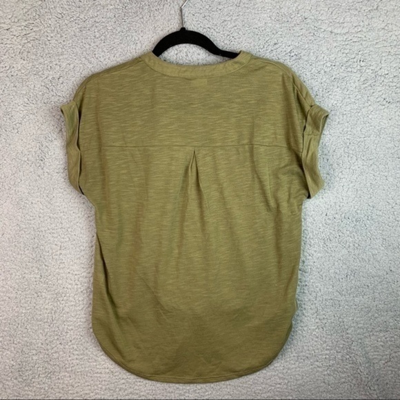 No Boundaries green Utility  tie front boxy cropped Shirt - Picture 8 of 8